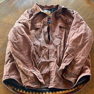 Fleece lined shirt